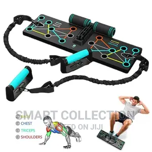 Push Up Board With Resistance Band Pull Up Bar