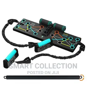 Push Up Board With Resistance Band Pull Up Bar