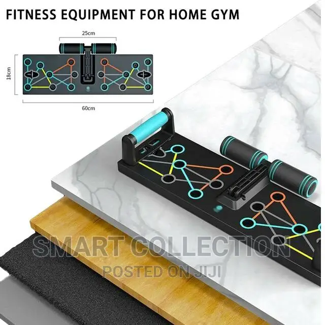 Push Up Board With Resistance Band Pull Up Bar