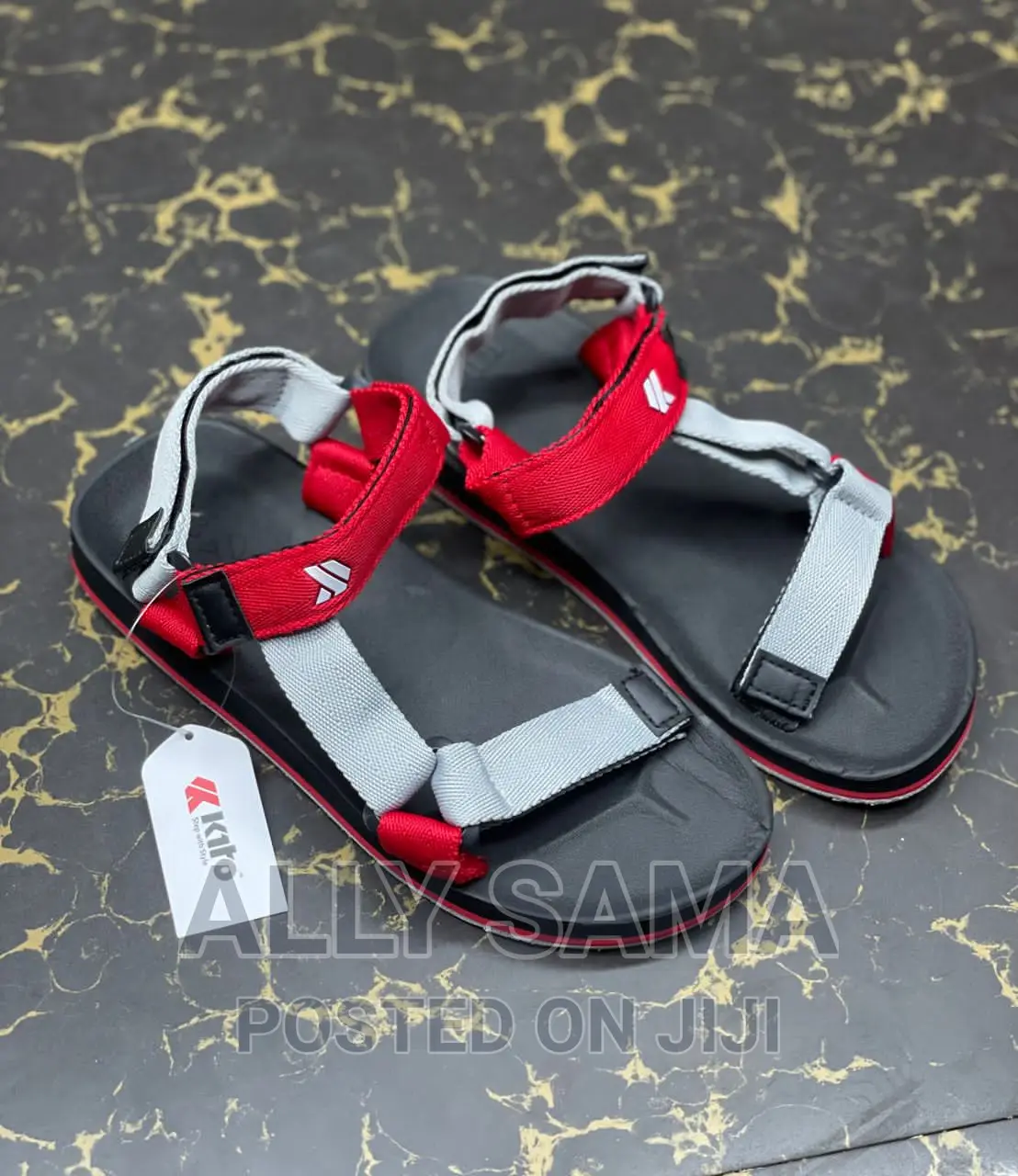 Kito Red Sandals