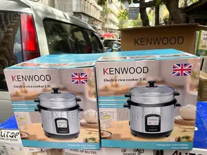 Kenwood Rice Cooker 2.8L Non-Stick Coated With Steam Basket