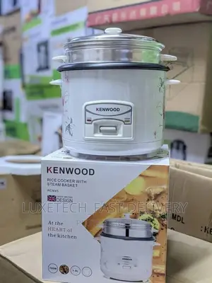Kenwood Electric Rice Cooker 1.8L With Steam Basket