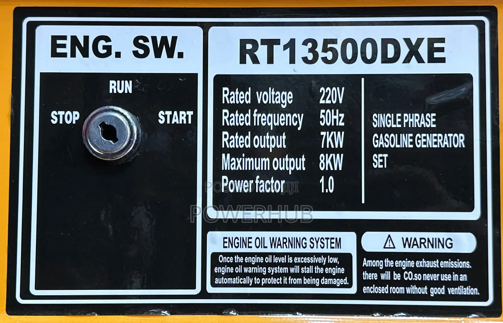 Generator RT13500DXE