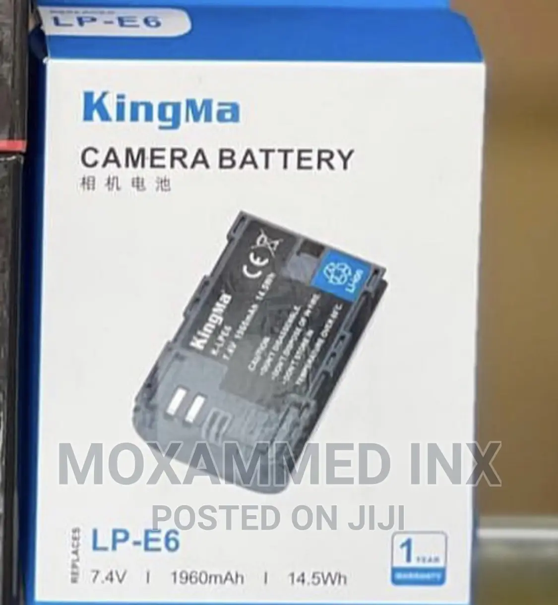 Original Kingma Battery Canon LP-E6