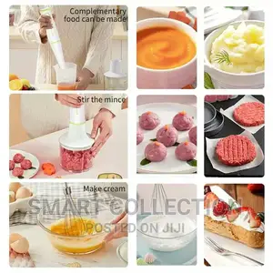 4 in 1 Hand Blender,Mixer,Chopper Jug