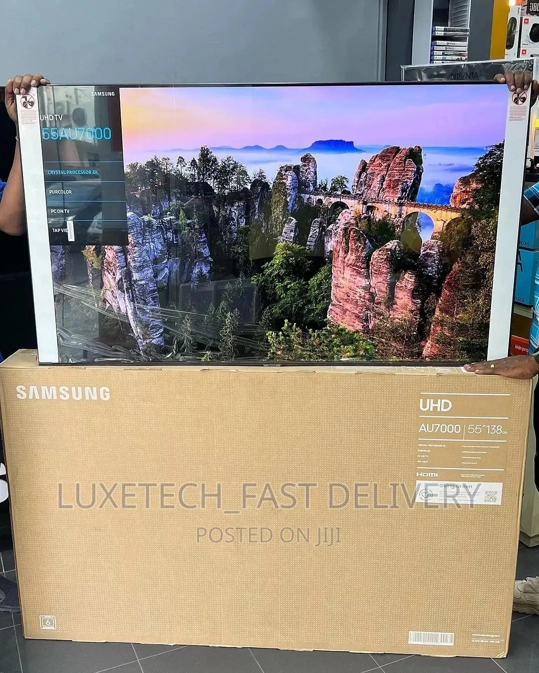 Samsung 55 Inches Crystal UHD Smart TV BU8000 PREMIUM