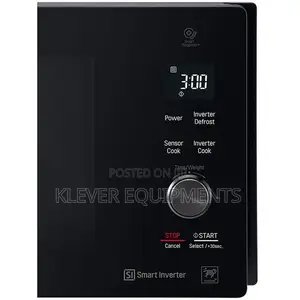 LG Smart Inverter Microwave With Grill - 42 Liters, Black