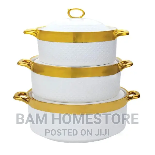 3 in 1 Ceramic Pots With Lid