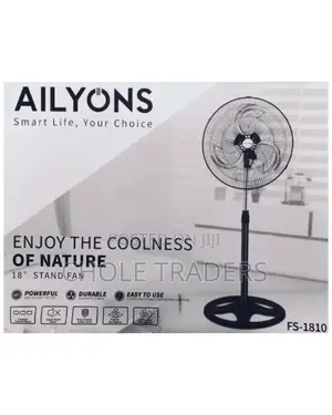 Ailyons 1810 Stand Steel Fan (Size 18")