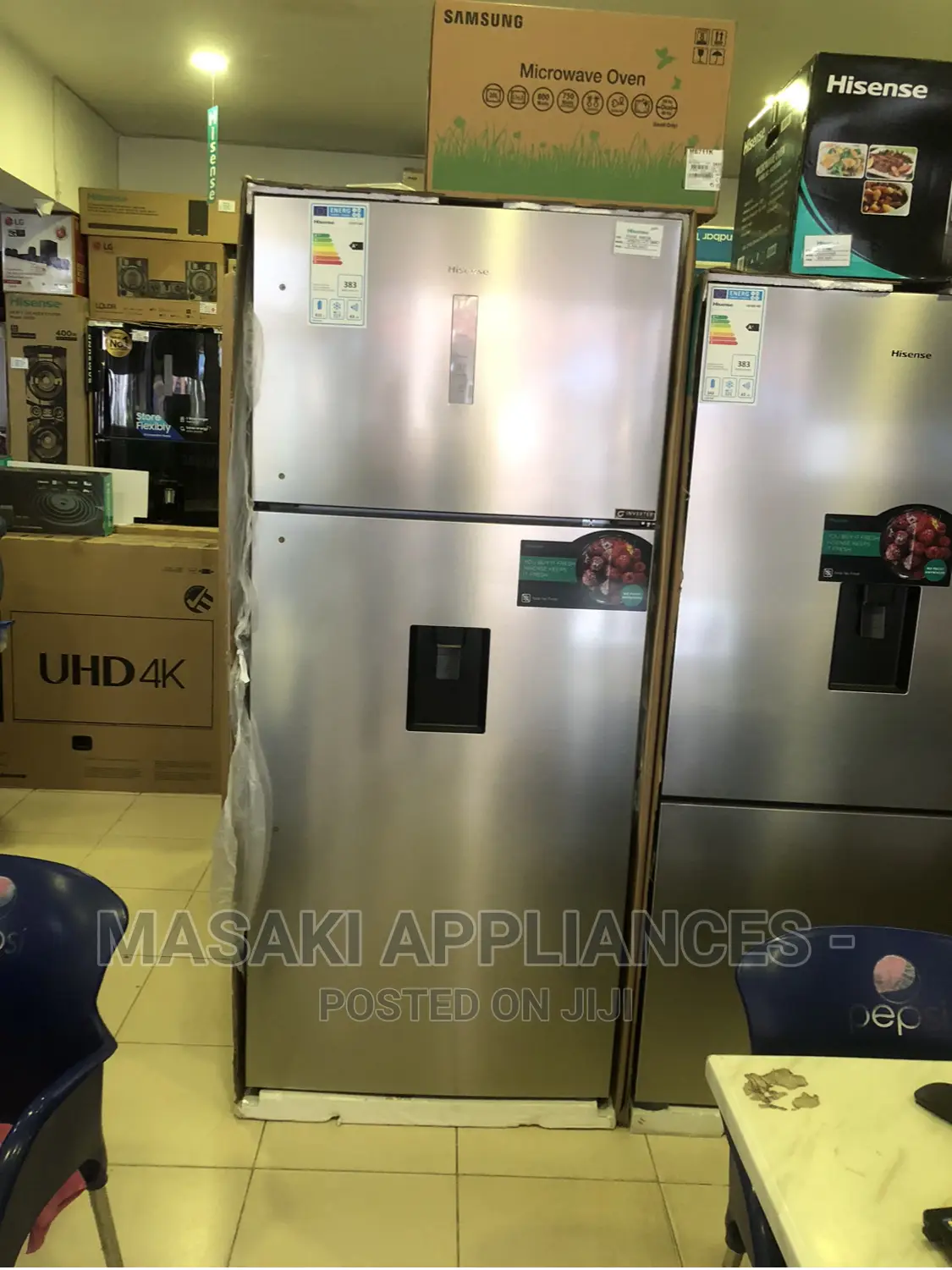 Offer ! New Hisense Fridge Freezer H730ts-Wd 548l