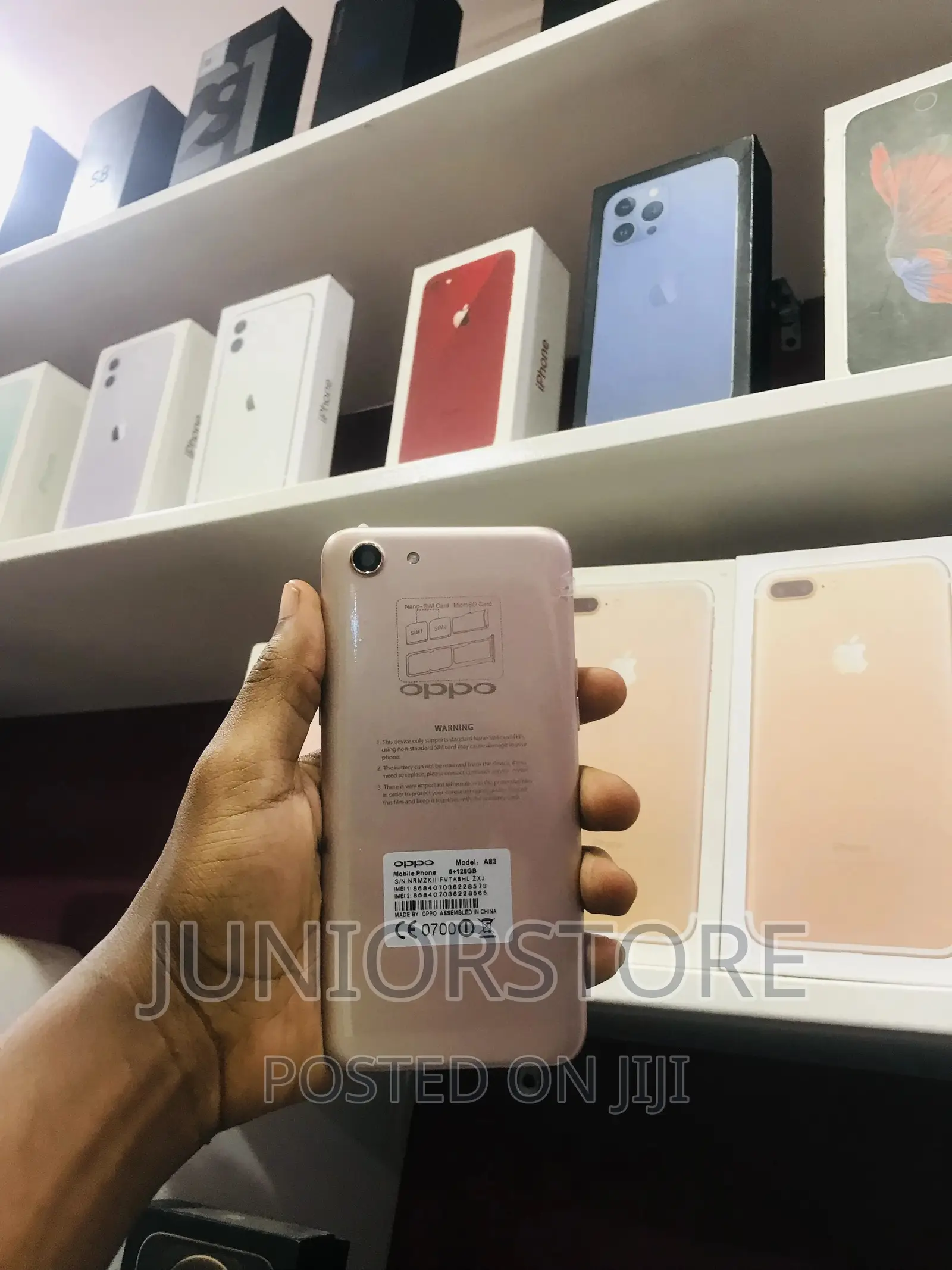 Oppo A83 128 GB Rose Gold