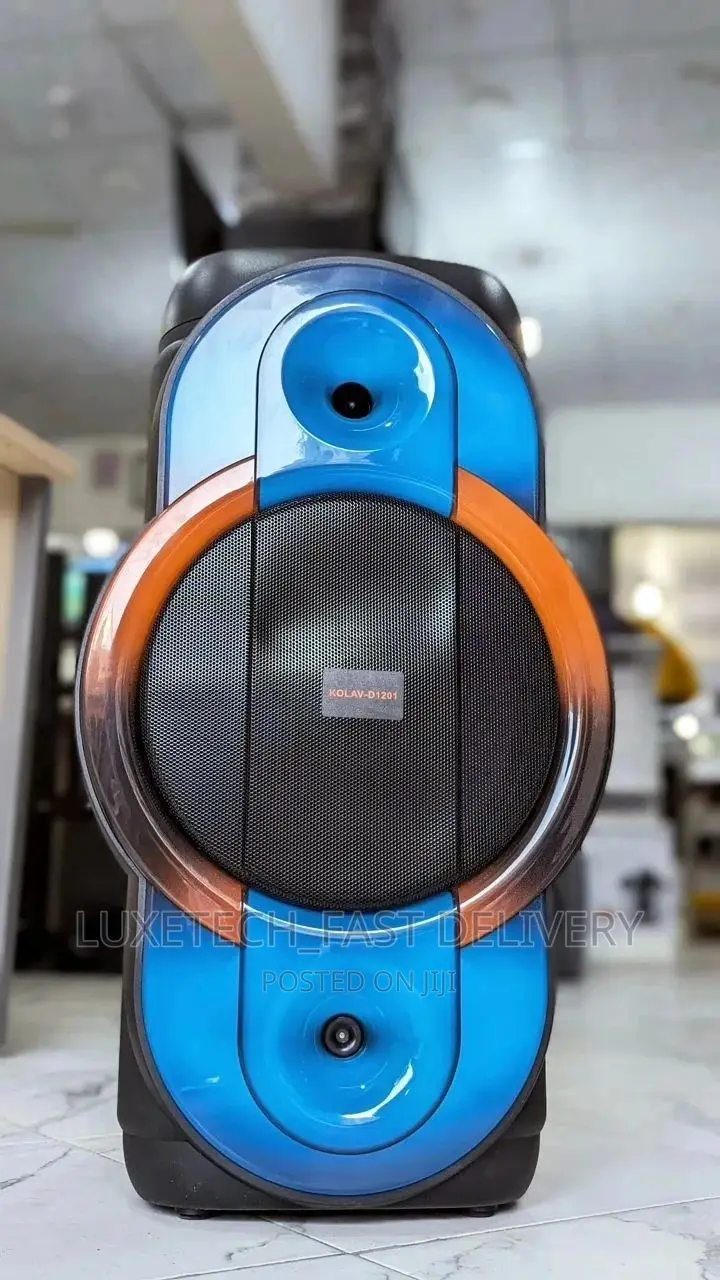 Super-Bass Rechargeable Speakers With Mic