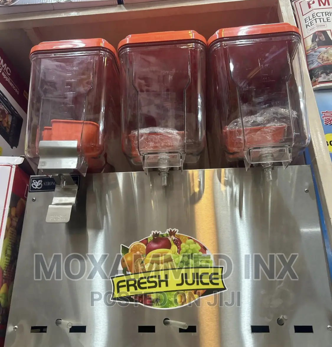 Fresh Juicer 3 Tanks