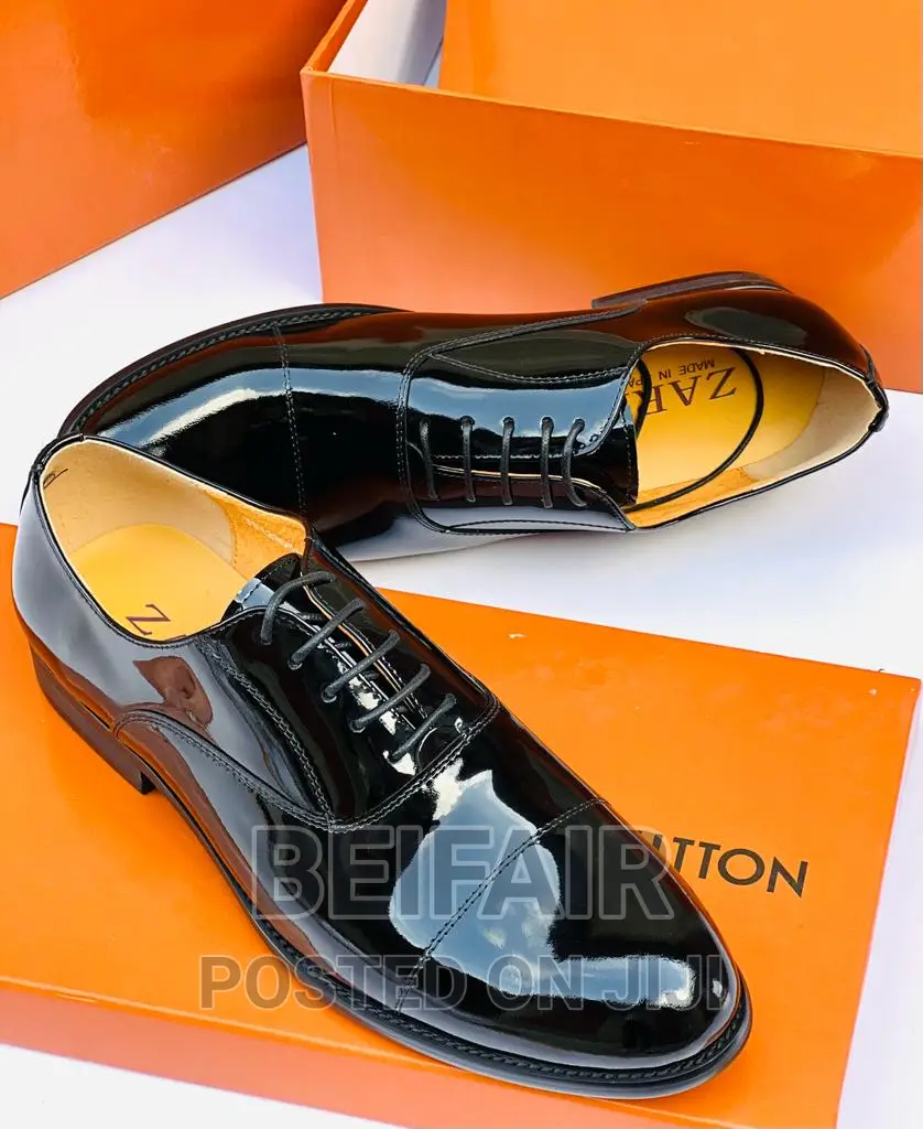Original Men's Leather Shoes | Viatu Vya Kiume