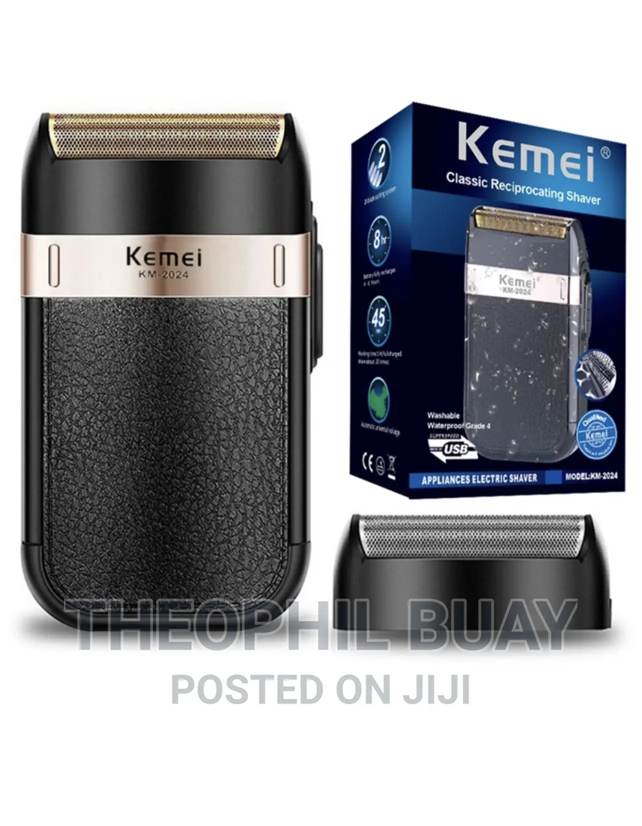 Kemei Classic Reciprocating Shaver