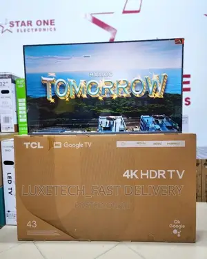 TCL 43 Inches Smart Android Uhd Tv Best HDR Resolution
