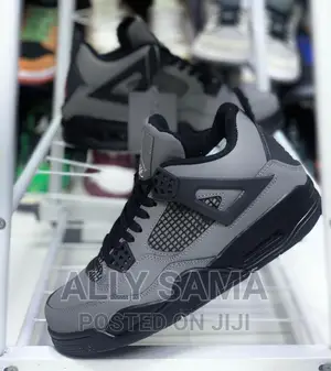 Jordan4 Sneakers Gray
