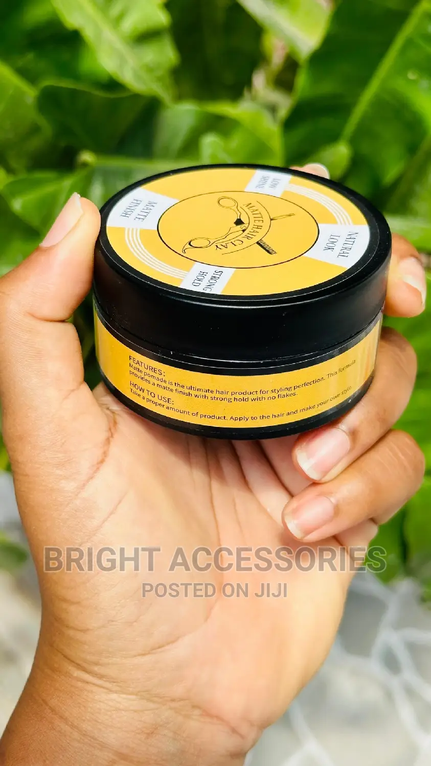 Style Hair Wax/Gel Ya Ndevu