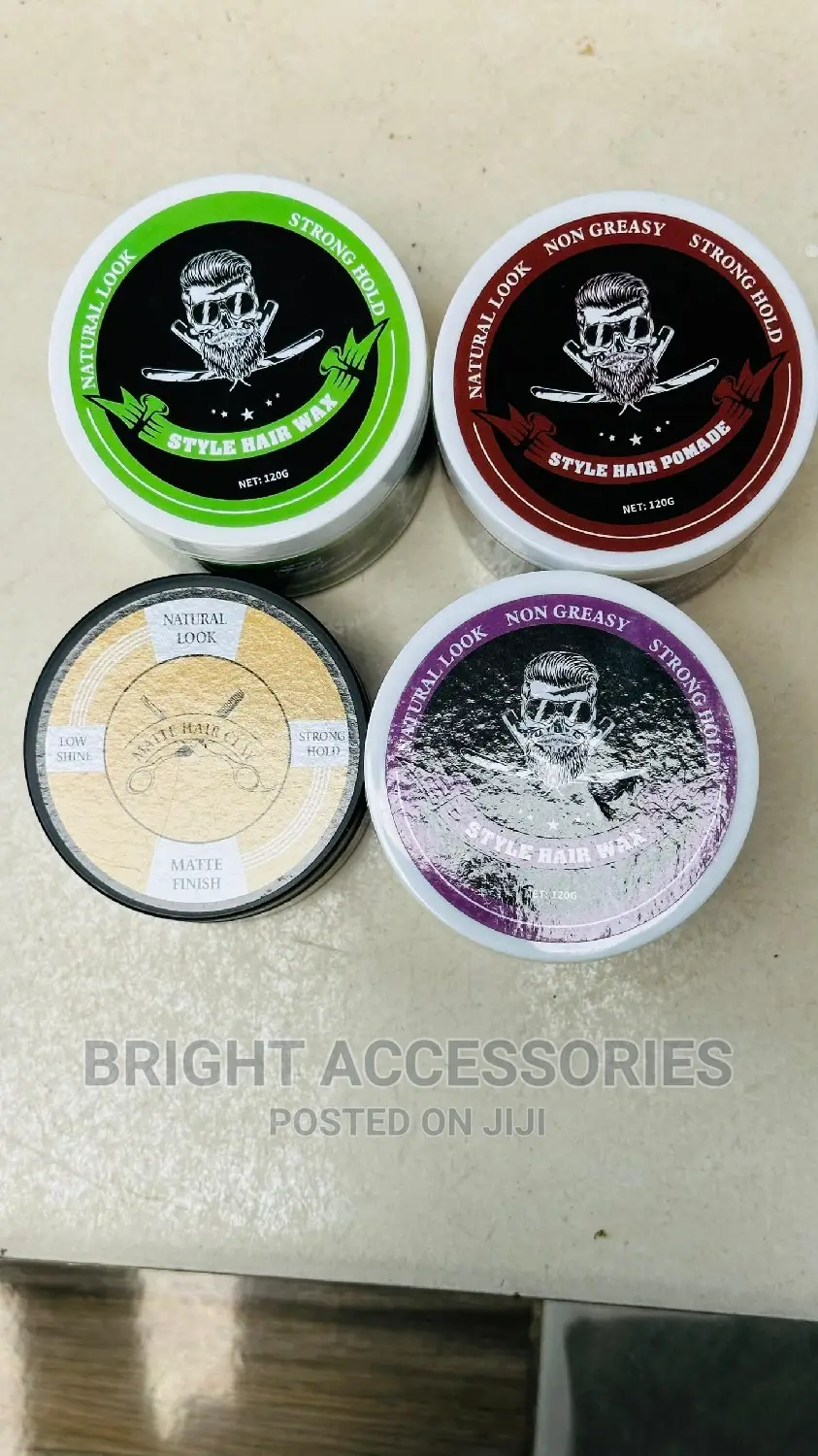 Style Hair Wax/Gel Ya Ndevu