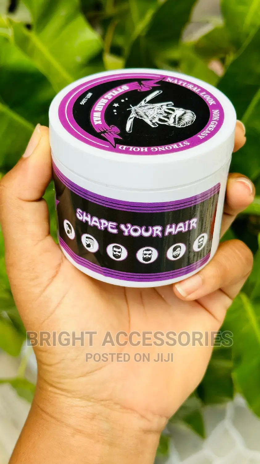 Style Hair Wax/Gel Ya Ndevu
