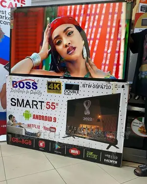 Boss 55 Inches Smart TV UHD Resolution