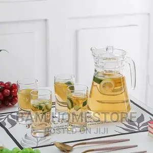 Jug and 6 Glasses