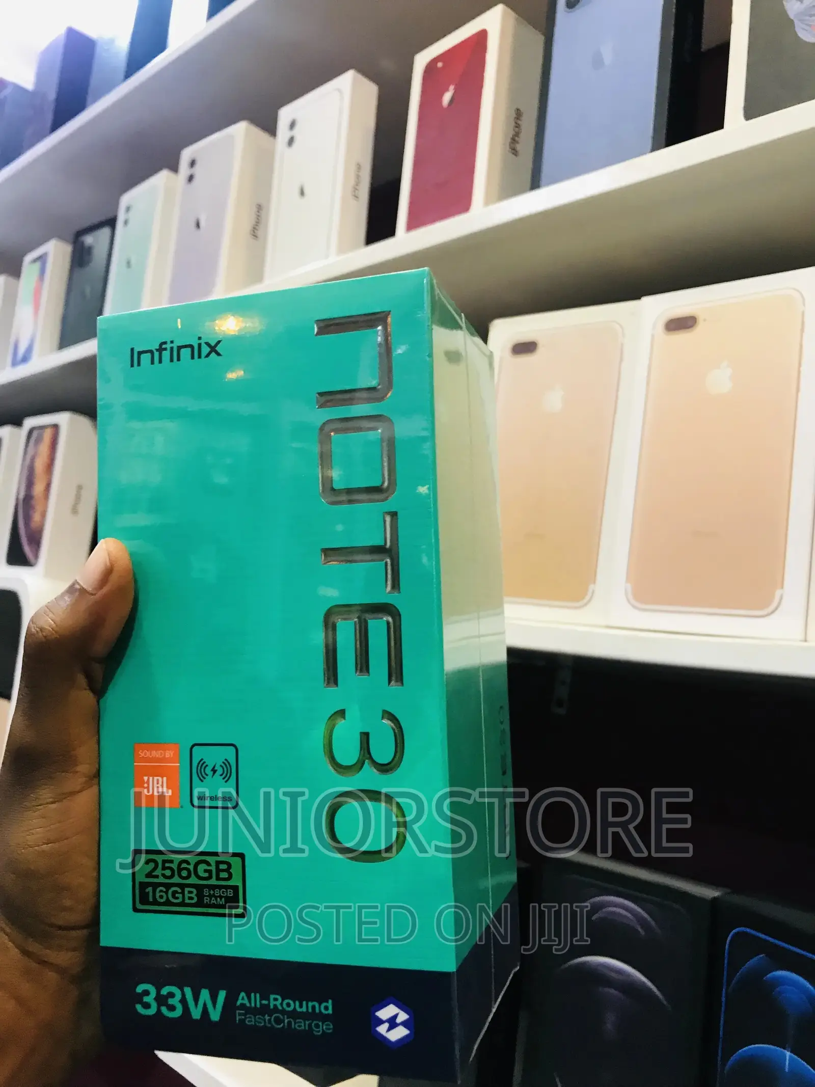 New Infinix Note 30 256 GB Black