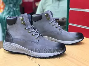 Timberland Gray Leather