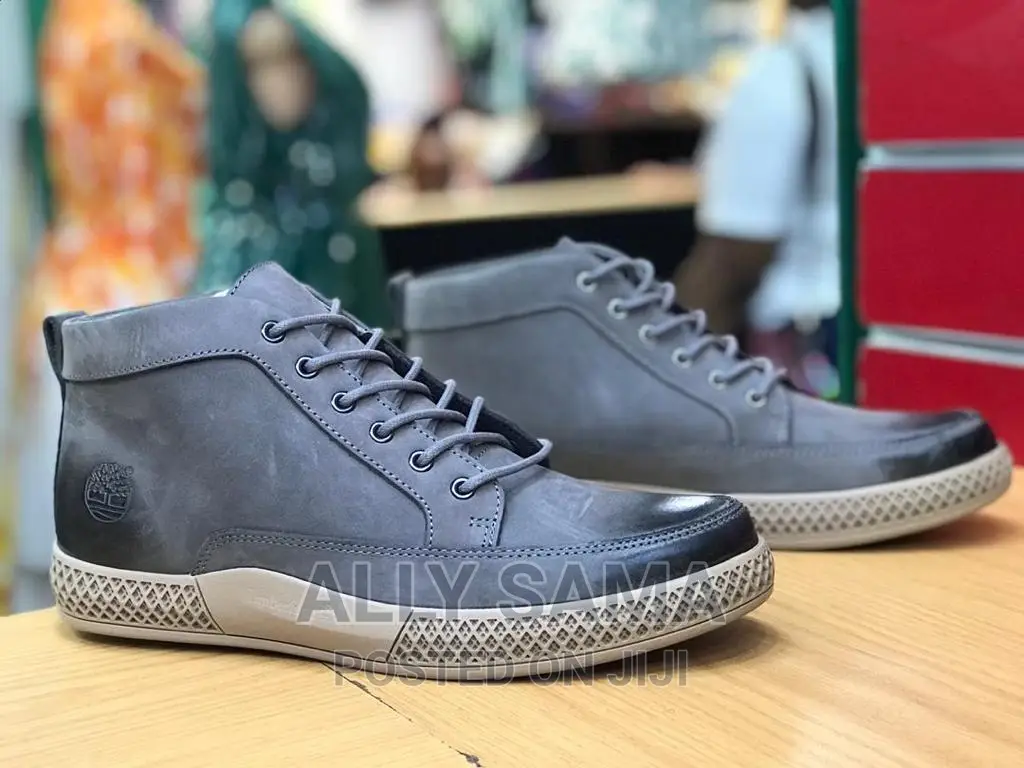 Timberland Boots Leather Gray