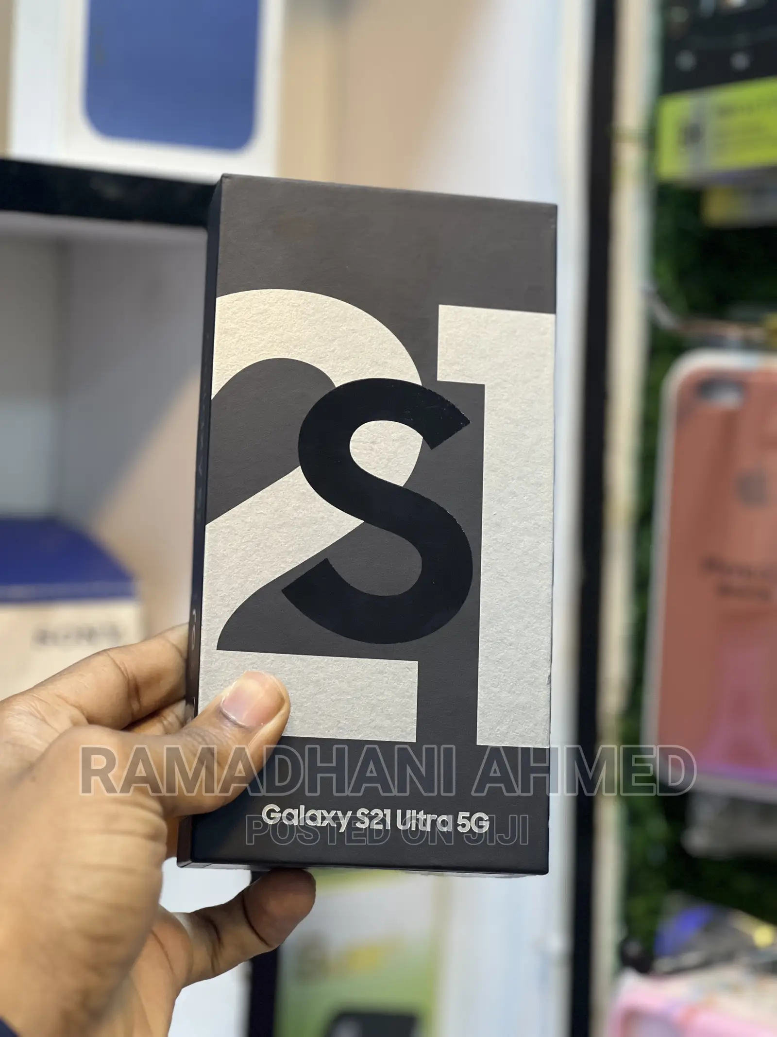 New Samsung Galaxy S21 Ultra 5G 256 GB Black