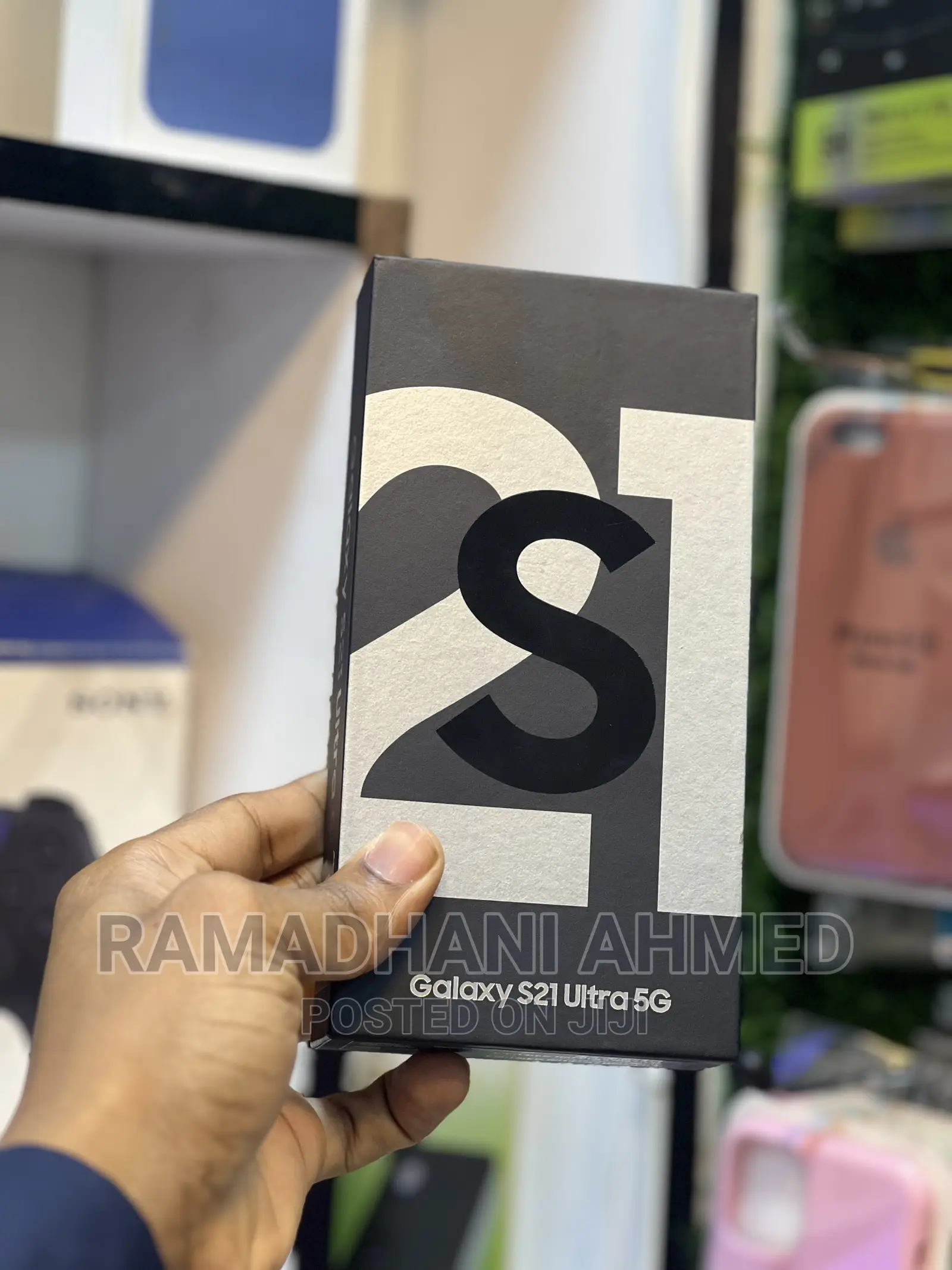 New Samsung Galaxy S21 Ultra 5G 256 GB Black
