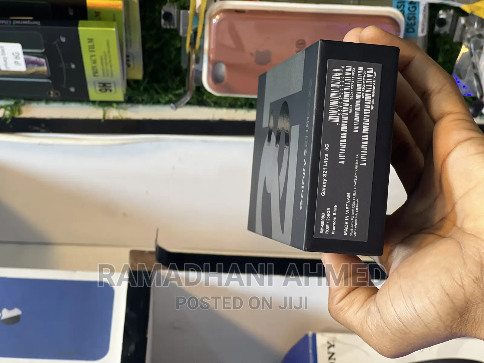 New Samsung Galaxy S21 Ultra 5G 256 GB Black