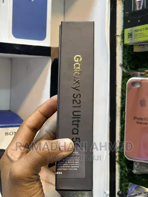 New Samsung Galaxy S21 Ultra 5G 256 GB Black