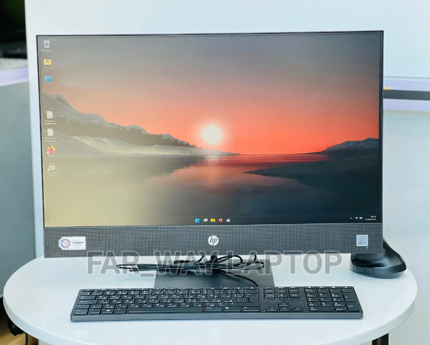 New Desktop Computer HP AiO 27 8GB Intel Core I7 SSD 512GB