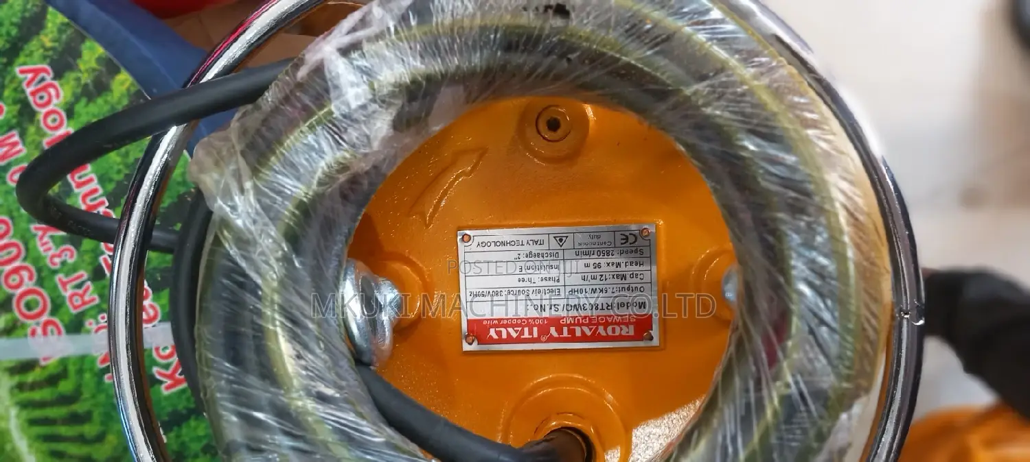 Sewage Submasable Pump H.P 10
