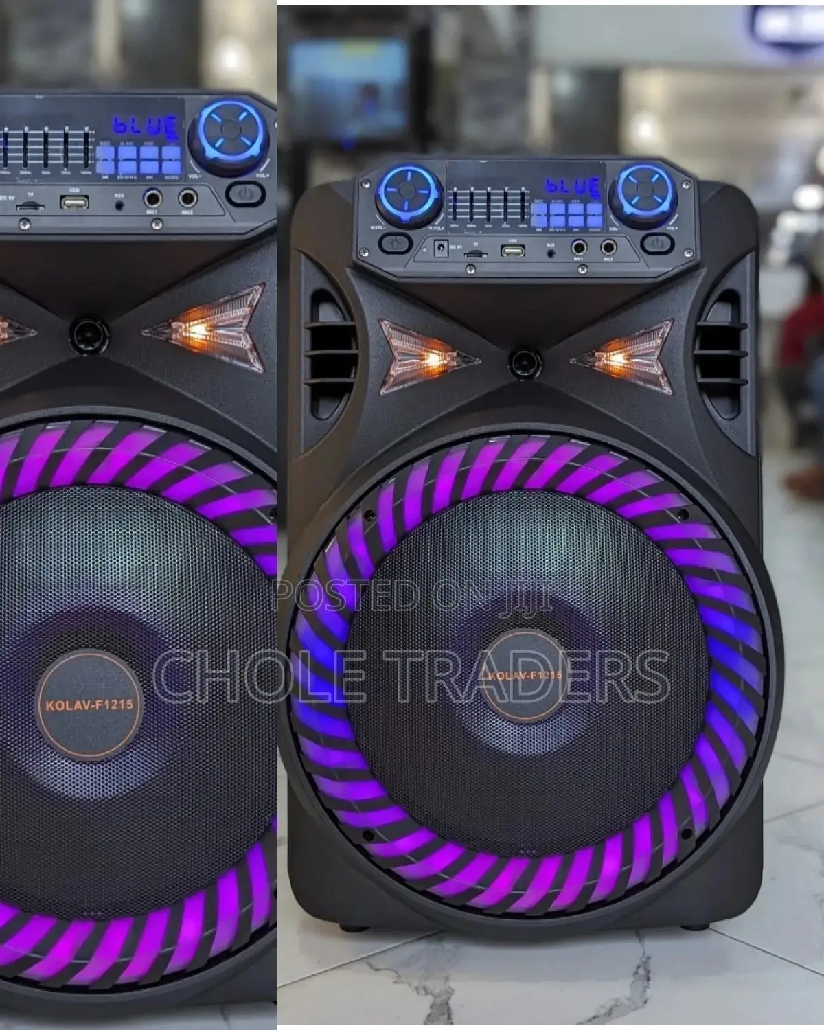 12" KOLAV Rechargeable Speaker (Model 1215)