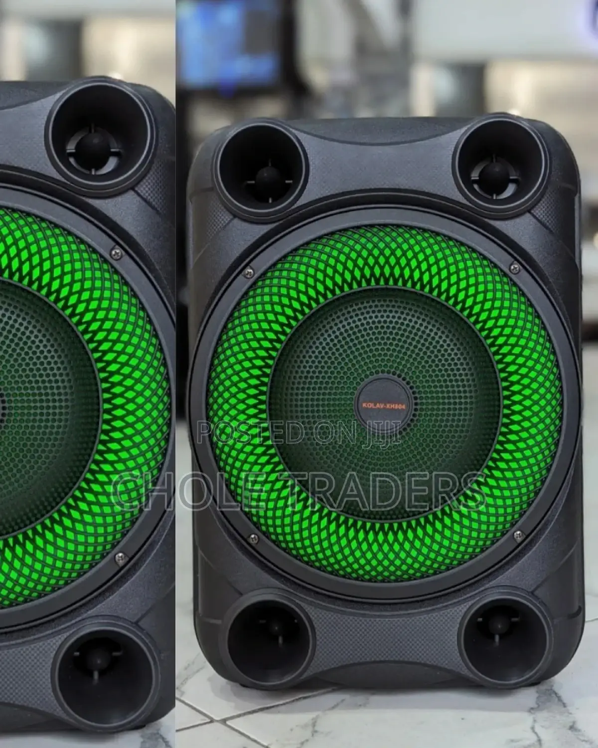 8" KOLAV Reachargeable Super-Bass Speaker (Model: 804)