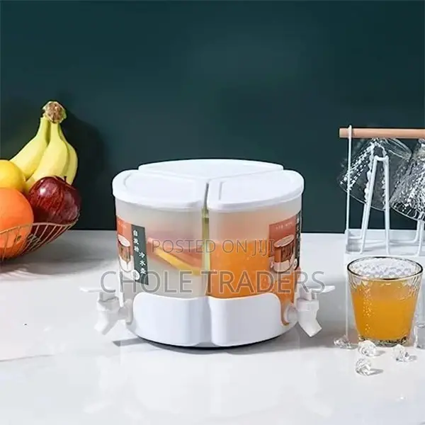 3 Compartments 5.2 Liters Drink / Water Dispenser for Fridge