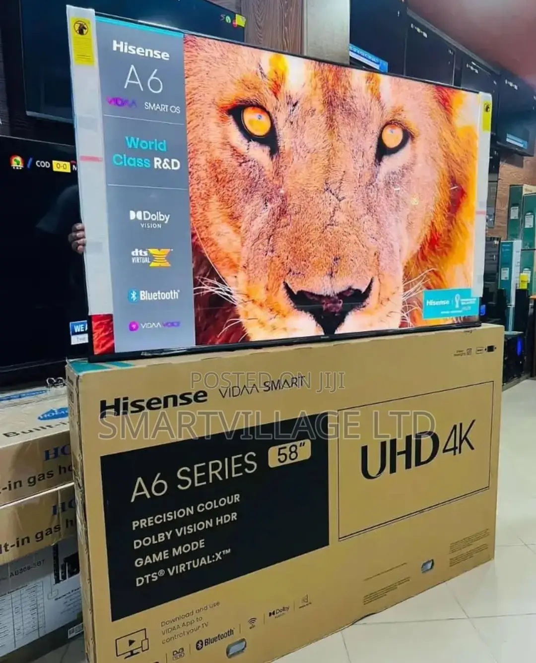 Hisence TV Inch 58