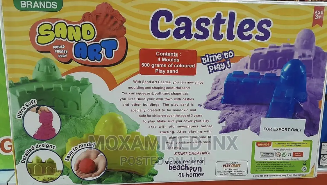 Castles Sand Art