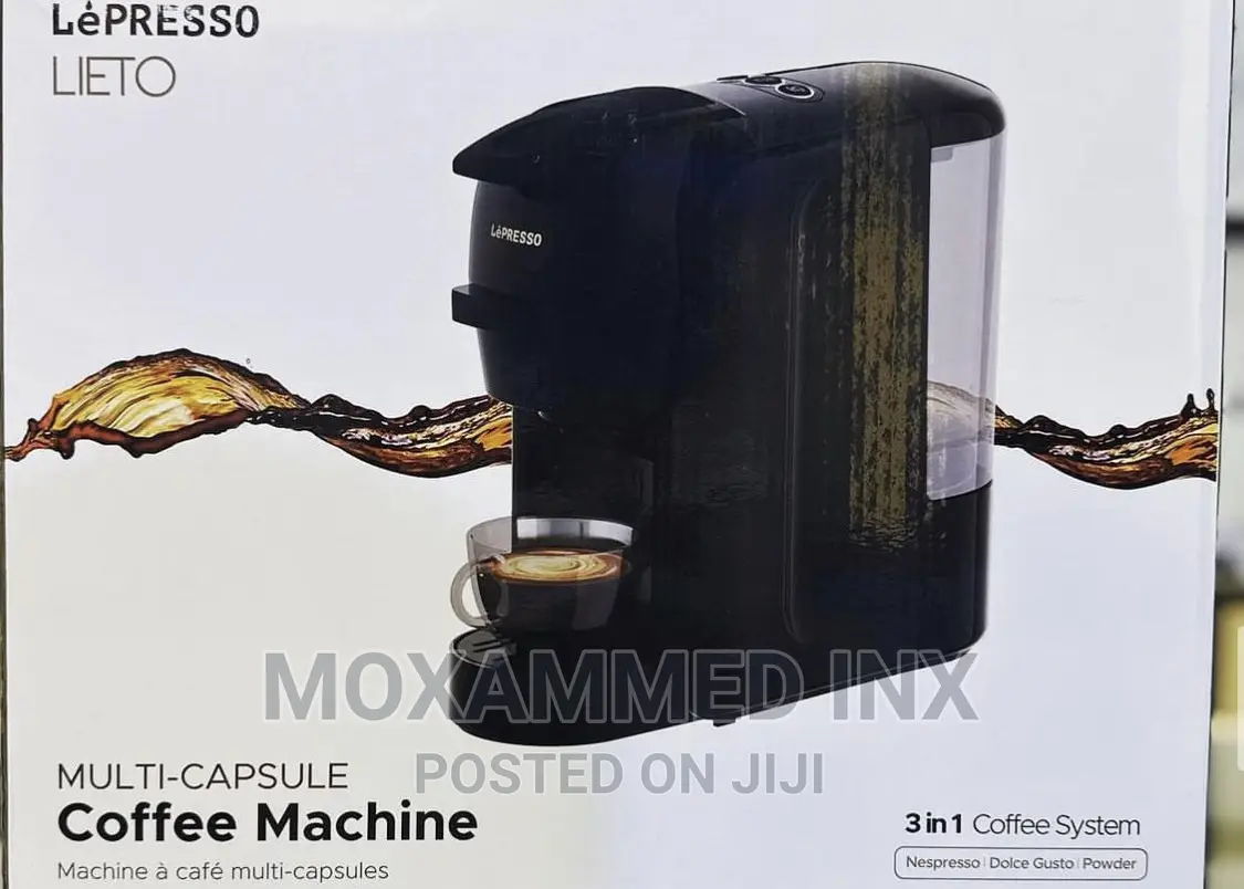 Lepresso Multi Capsule Coffe Machine