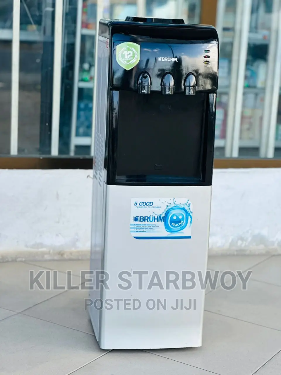 Water Dispenser Maji Baridi, Moto Kawaida