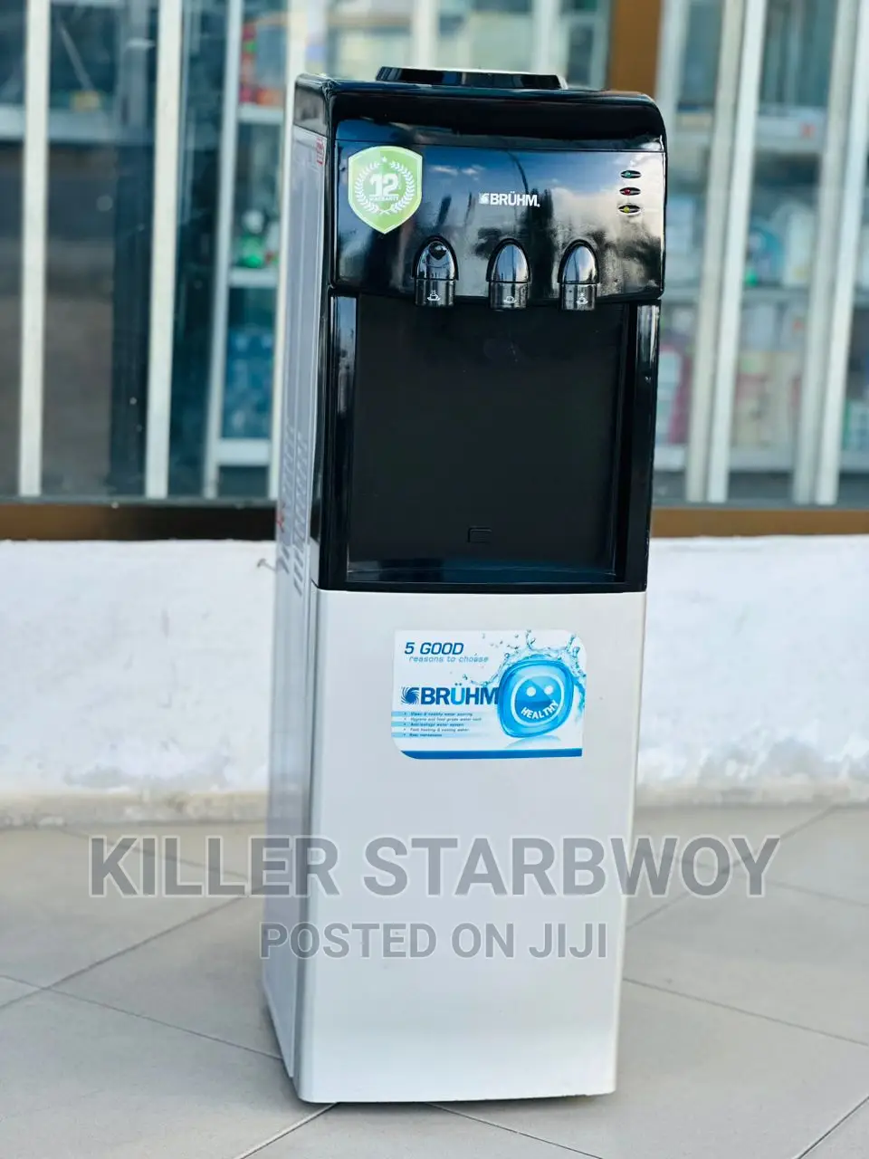 Water Dispenser Maji Baridi, Moto Kawaida