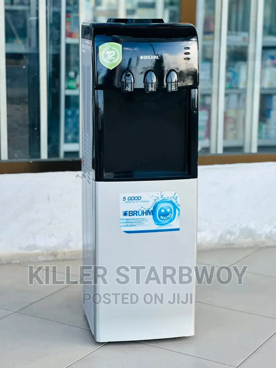 Water Dispenser Maji Baridi, Moto Kawaida