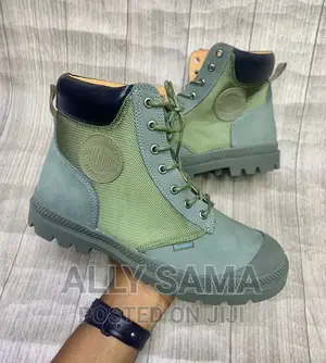 Palladium Boots Leather,Rubber Canvas