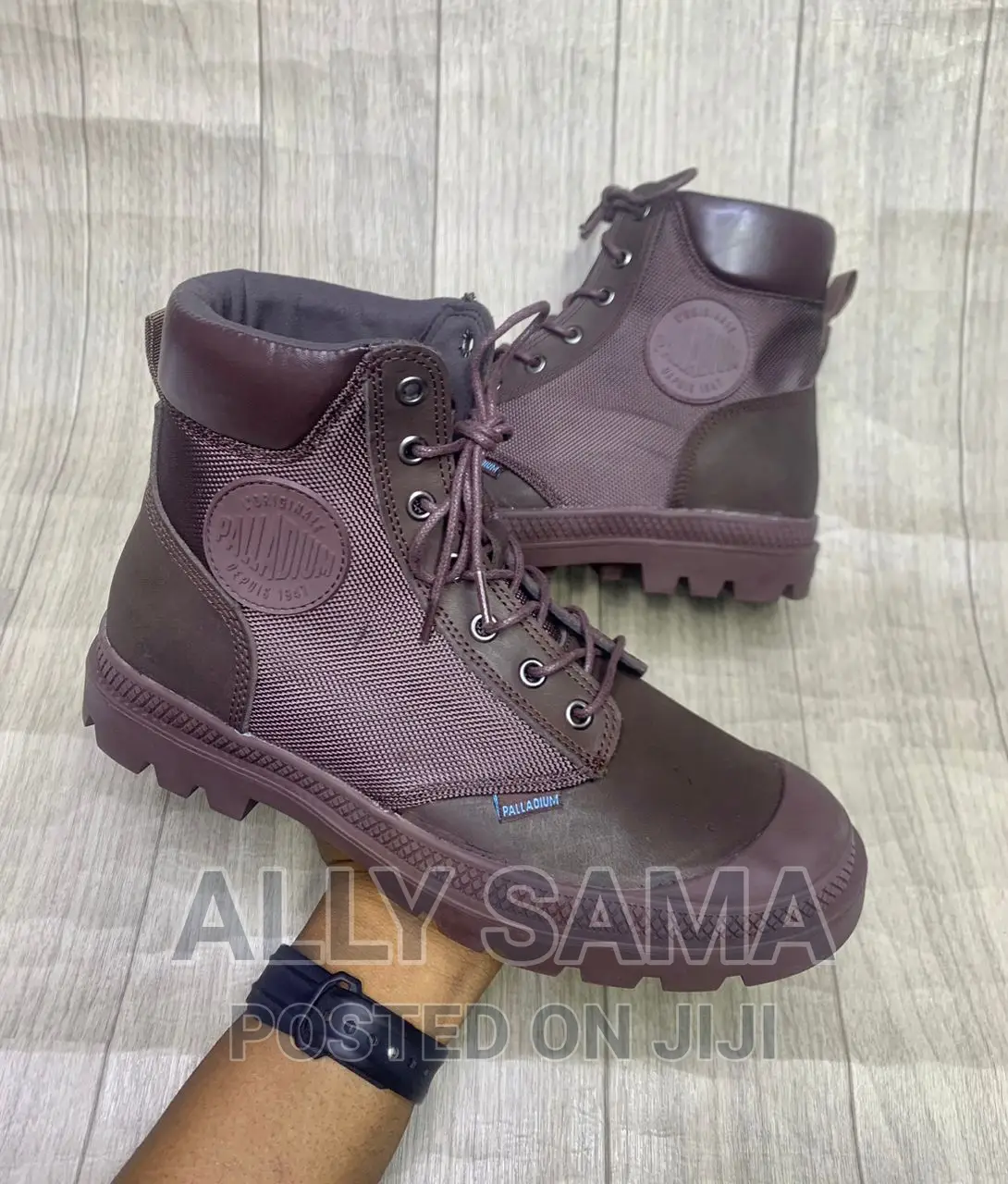 Palladium Boots Leather,Rubber Canvas