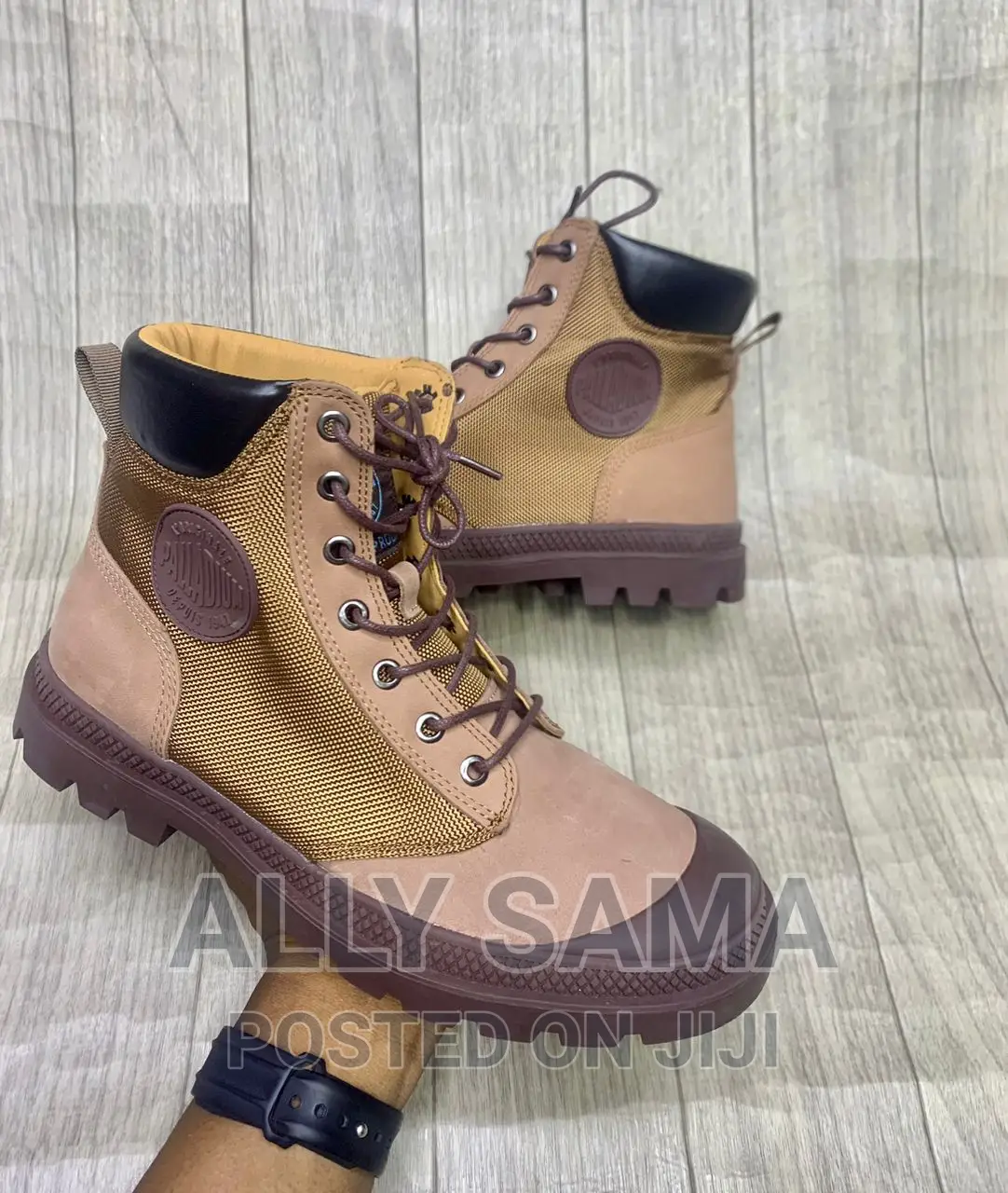 Palladium Boots Leather,Rubber Canvas