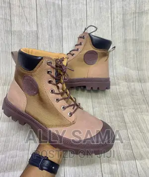 Palladium Boots Leather,Rubber Canvas