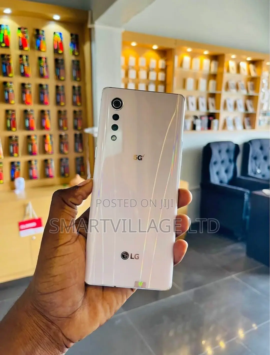 LG Velvet 128 GB White