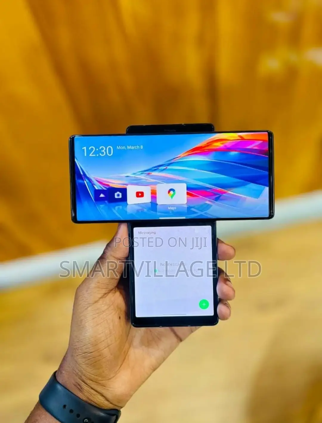 LG Wing 5G 256 GB Black